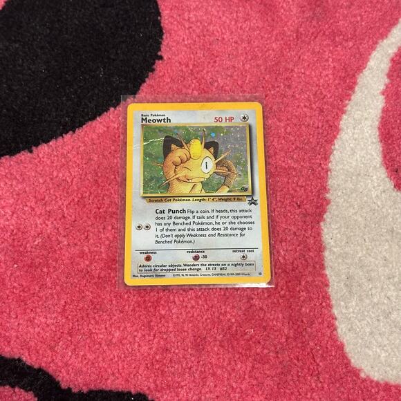 Meowth #10 – Pokémon TCG Promo – 2000s - Picture 1 of 2